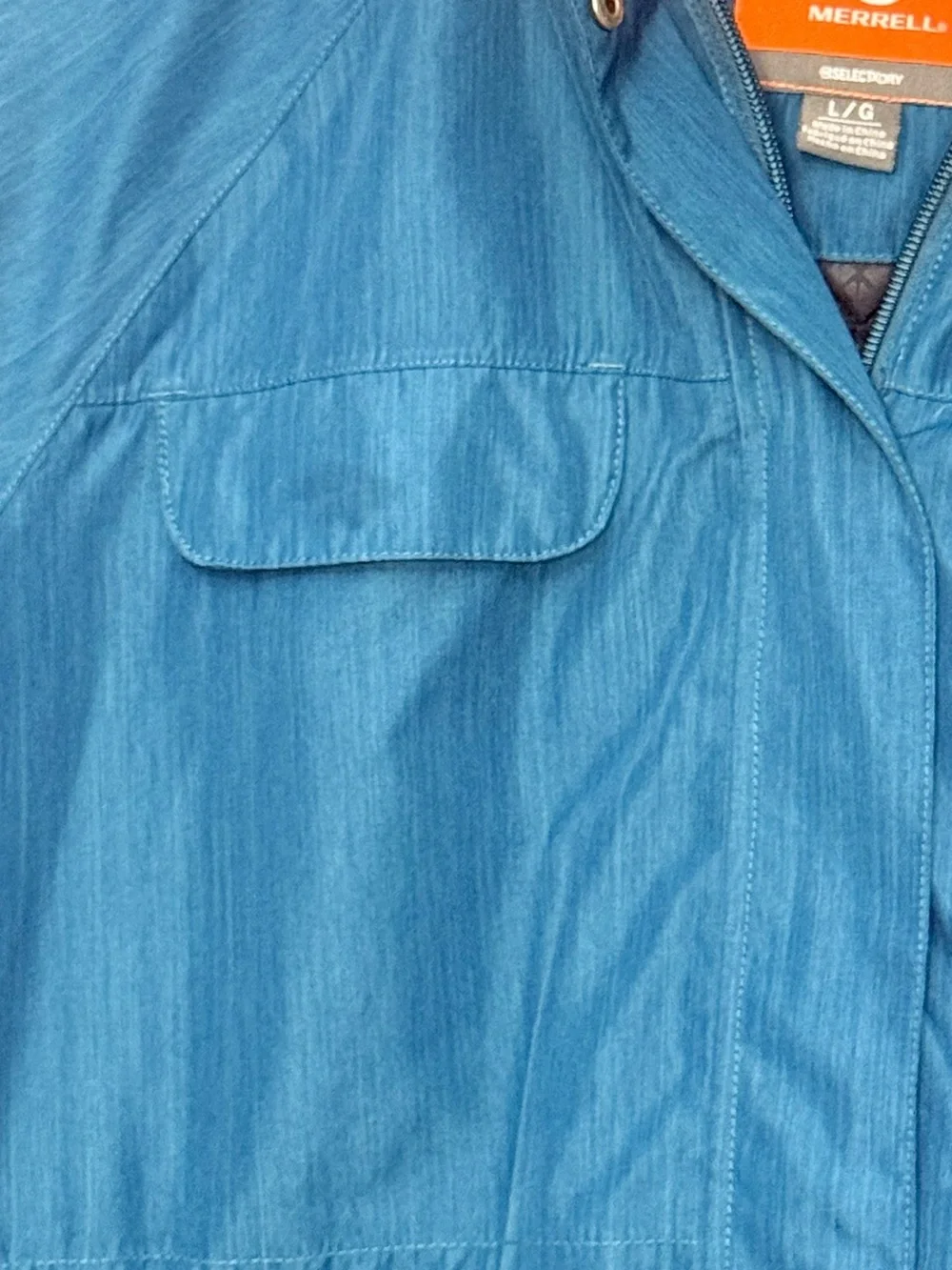 Merrell | M-Select cDRY Jacket w/Quilted Liner | Aqua | Size Large